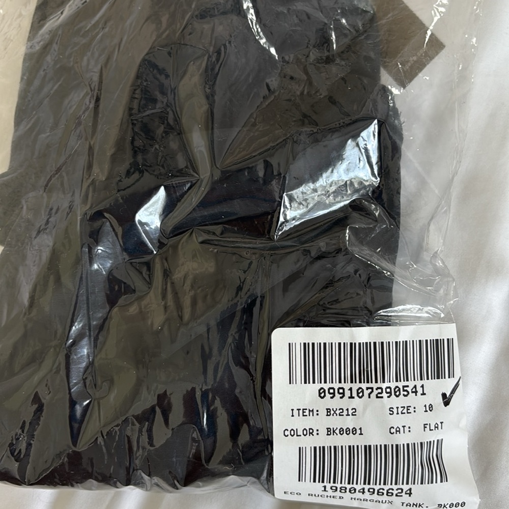 NWT J. Crew Black Ruched plunge one-piece swimsuit - Picture 11 of 11